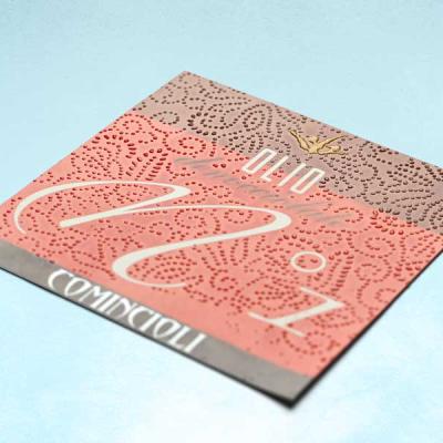 Label with thermography