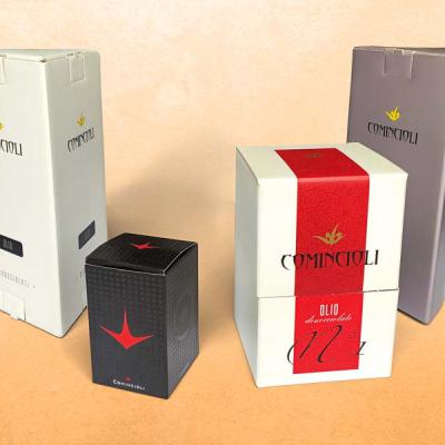 Packaging for oil bottles